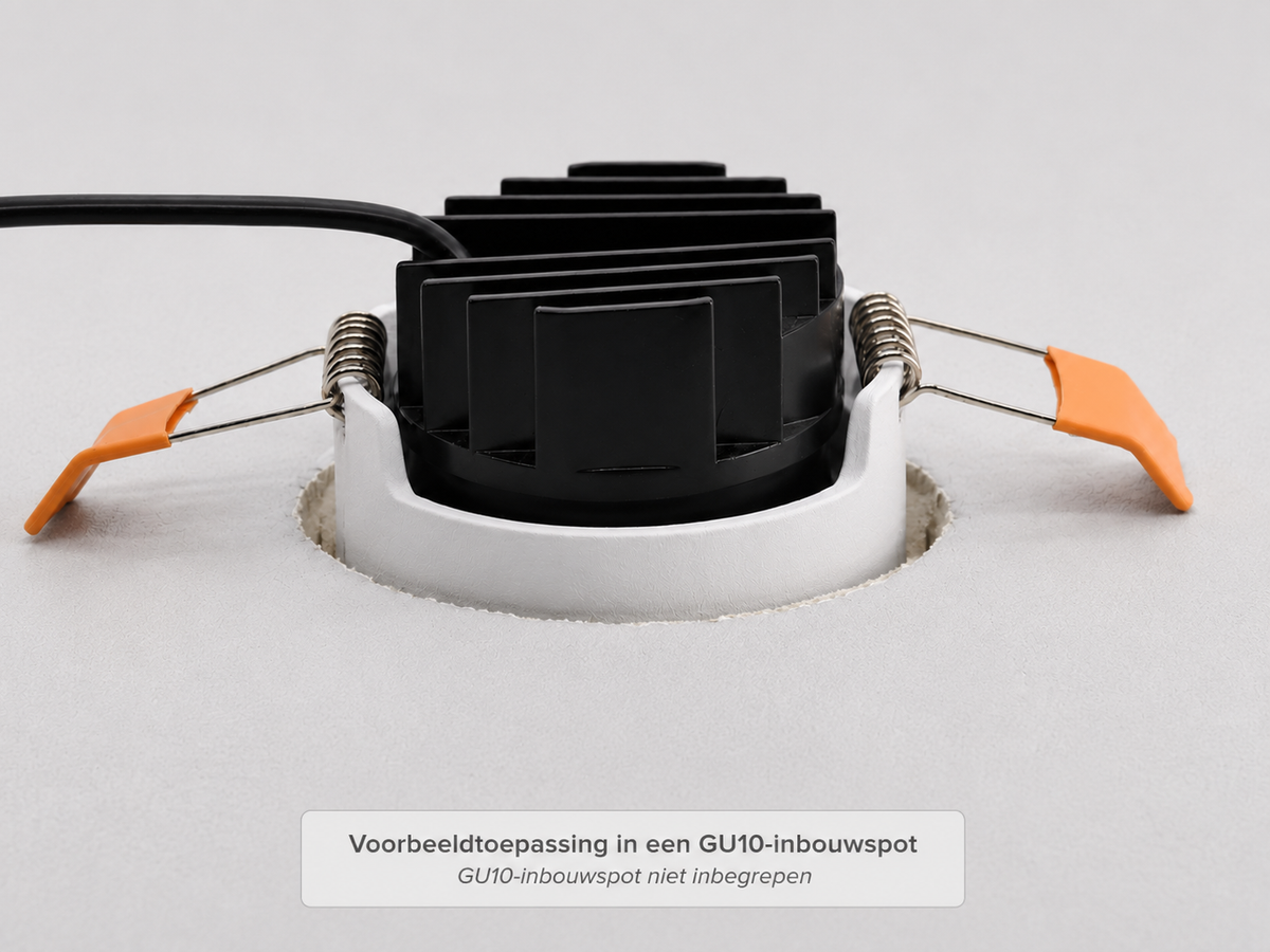 GU10 LED module 6W dimbaar Bridgelux COB - productfoto 5