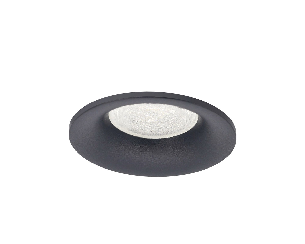 UNO 65 GU10 inbouwspot zwart
