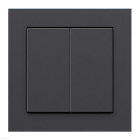 Friends of Hue switch - Senic Gira System 55 - matt black