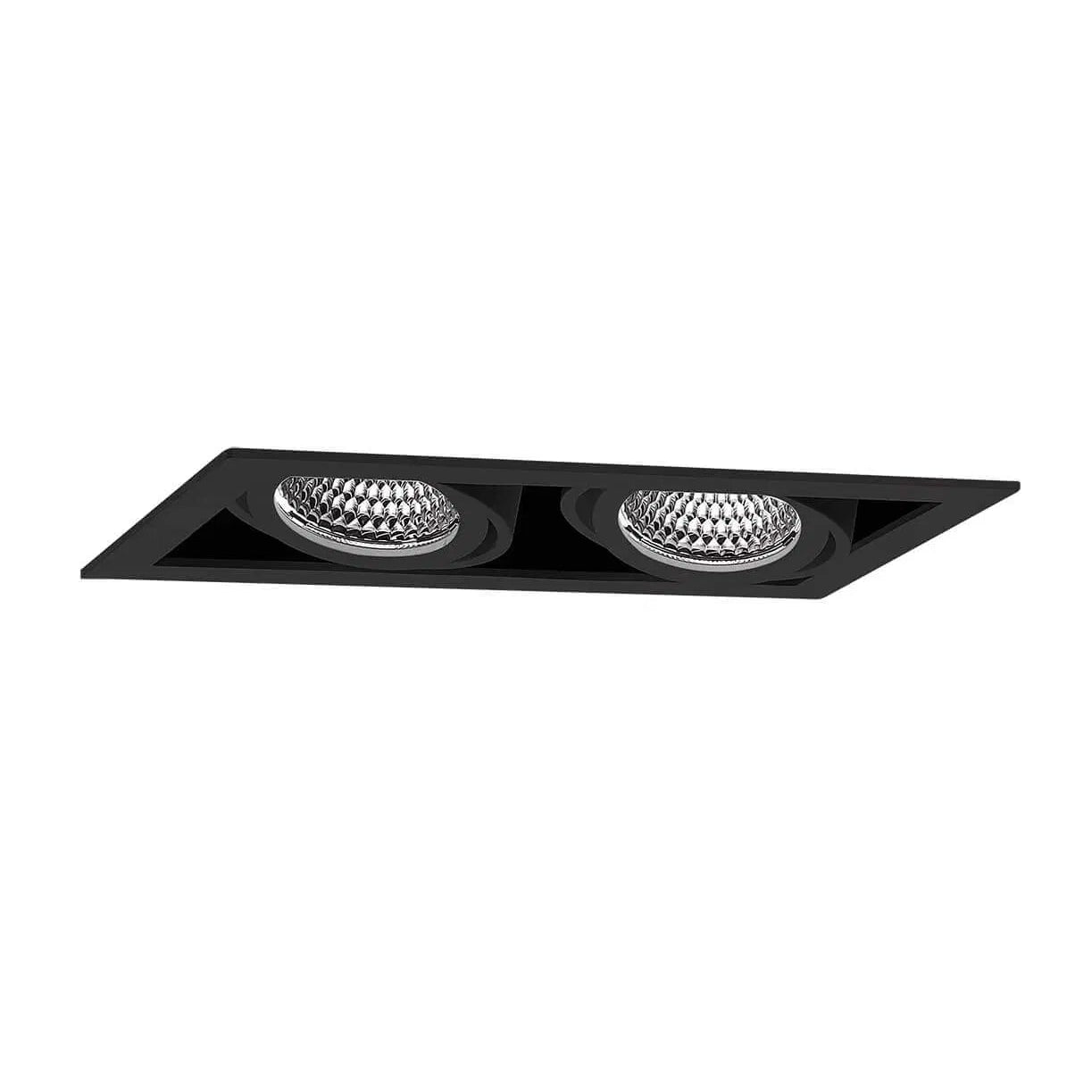 Inbouwspot CARDAN XS TWO 2x14W - zwart