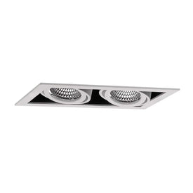 Recessed spotlight CARDAN XS TWO 2x14W - white