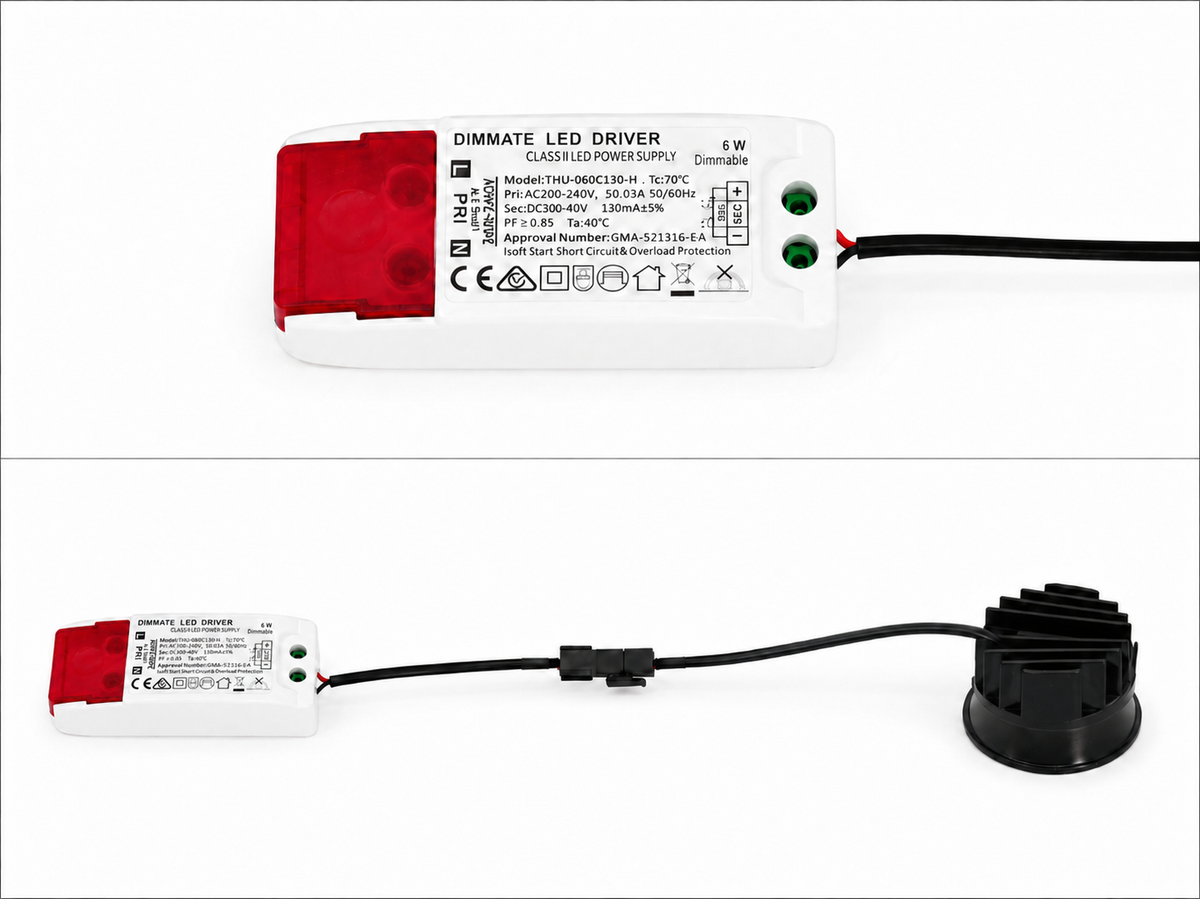 GU10 LED module 6W dimbaar Bridgelux COB - productfoto 4