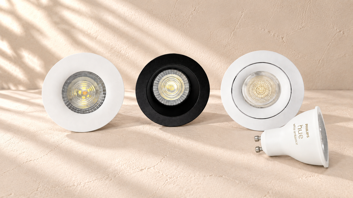 GU10 recessed spotlights