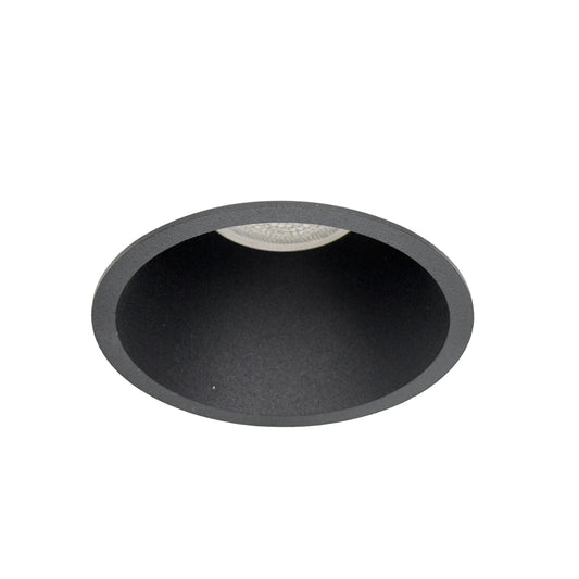 recessed spotlight FOKUS GU10 black