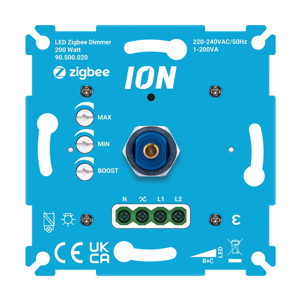 LED Zigbee Dimmer | 0.3-200 Watt | ION INDUSTRIES