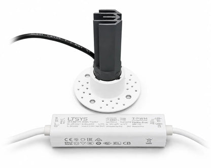 Minavo Wit | premium mini Inbouwspot Ø32mm | LED 8W | Trimless