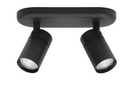 Surface-mounted spotlight COMPACT DUO | GU10 | black