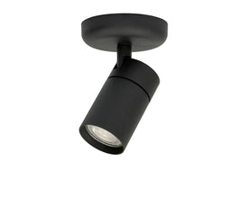 surface-mounted spotlight COMPACT SOLO | GU10 | black
