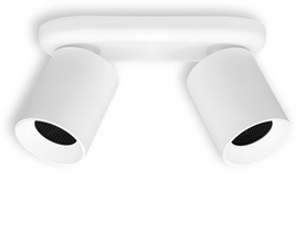 COLLOS DUO white - double surface-mounted spotlight GU10