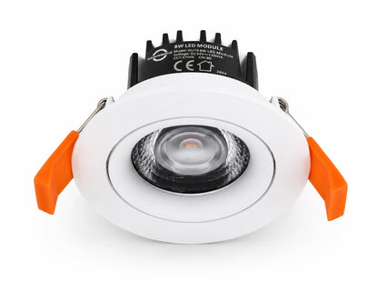 PRIME 70 wit + LED module 6W - 45mm inbouwdiepte