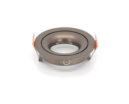 AXIS 80 GU10 inbouwspot brons, vooraanzicht