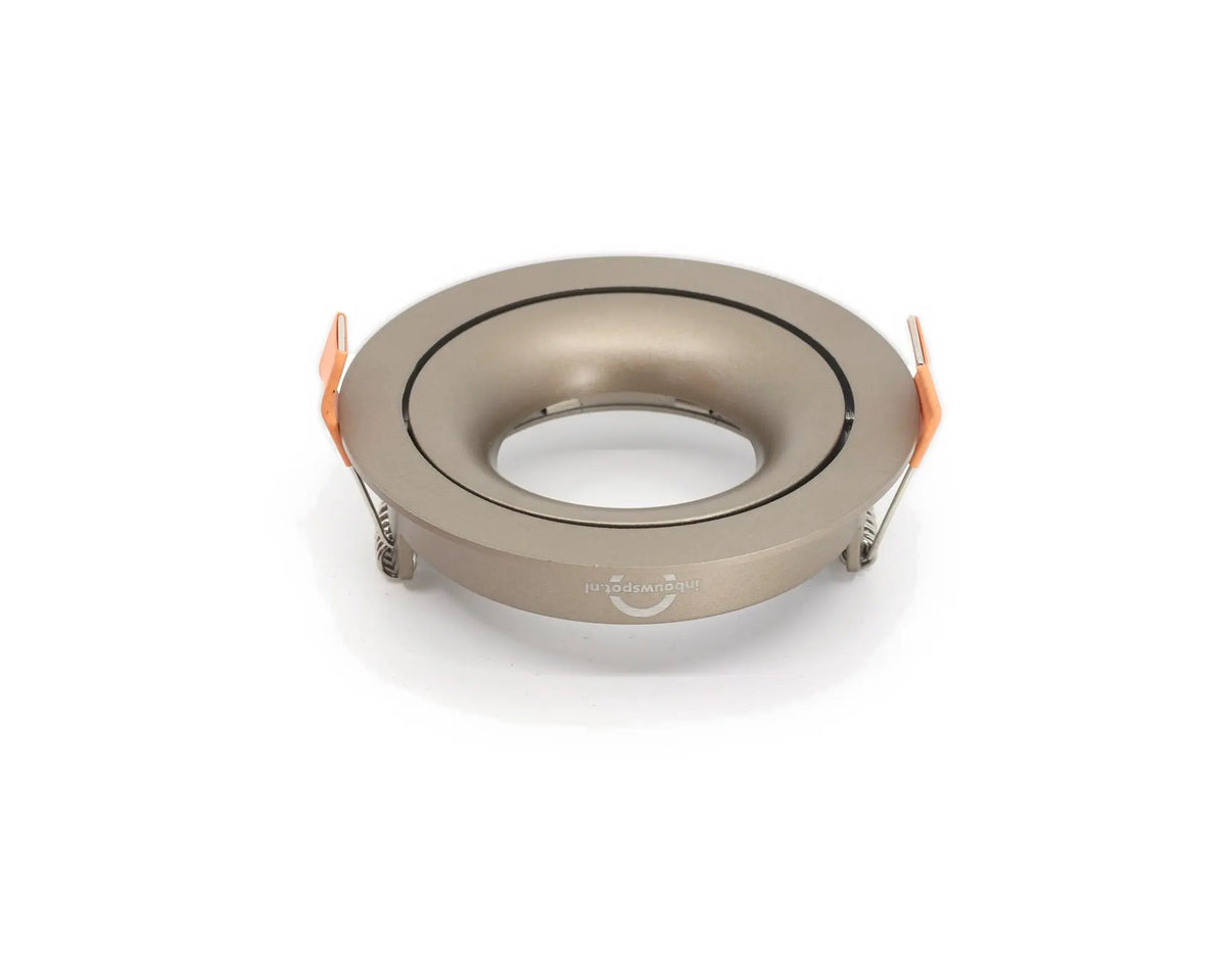 AXIS 80 GU10 inbouwspot champagne, vooraanzicht
