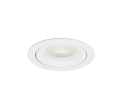 AXIS 80 kantelbare GU10 inbouwspot wit in het plafond