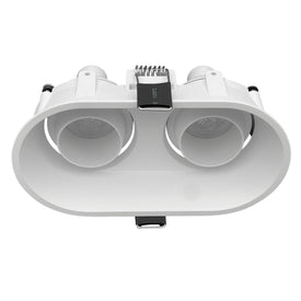 recessed spotlight CAMELEO Double GU10 white