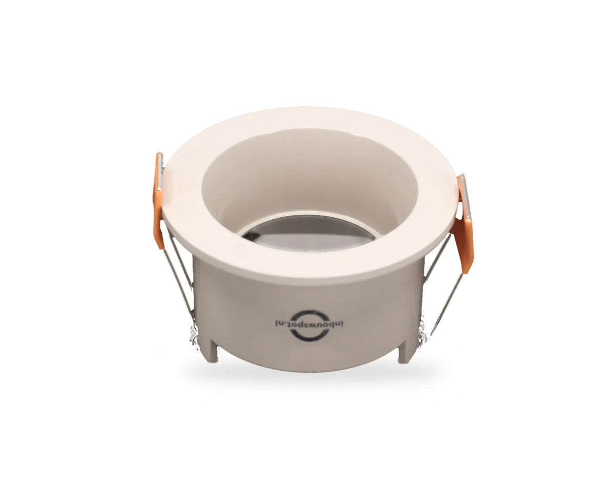 DEPTH 65 GU10 inbouwspot beige, vooraanzicht