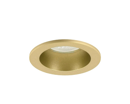 DEPTH 65 GU10 inbouwspot messing in het plafond