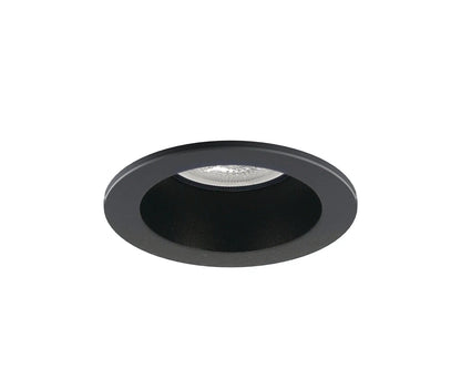 DEPTH 65 GU10 inbouwspot zwart in het plafond