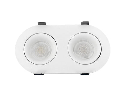 inbouwspot ESSENTIAL Dubbel GU10 wit