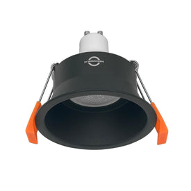 recessed spotlight EDGE Small GU10 black