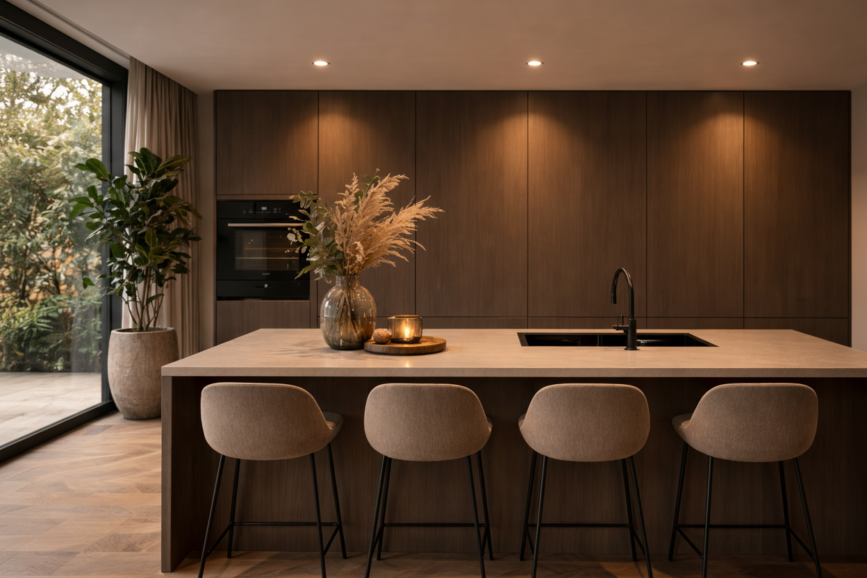 Recessed spotlights for a sleek and timeless interior