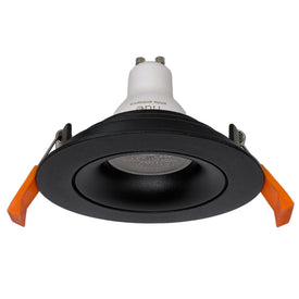 recessed spotlight PRIME 90 GU10 black