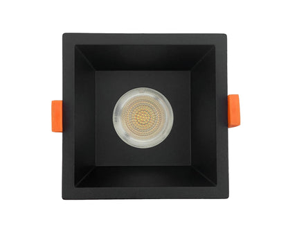 inbouwspot CARRÉ GU10 zwart