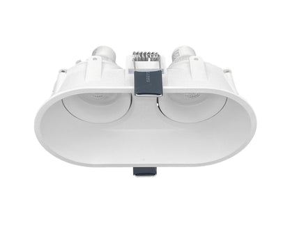 inbouwspot RONDO Dubbel GU10 wit