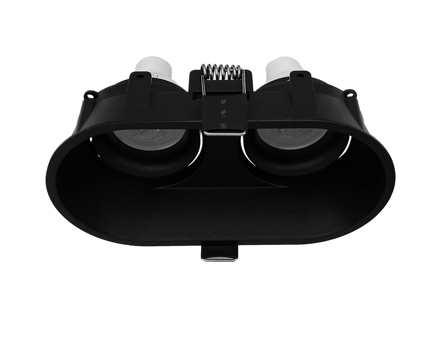 inbouwspot RONDO Dubbel GU10 zwart