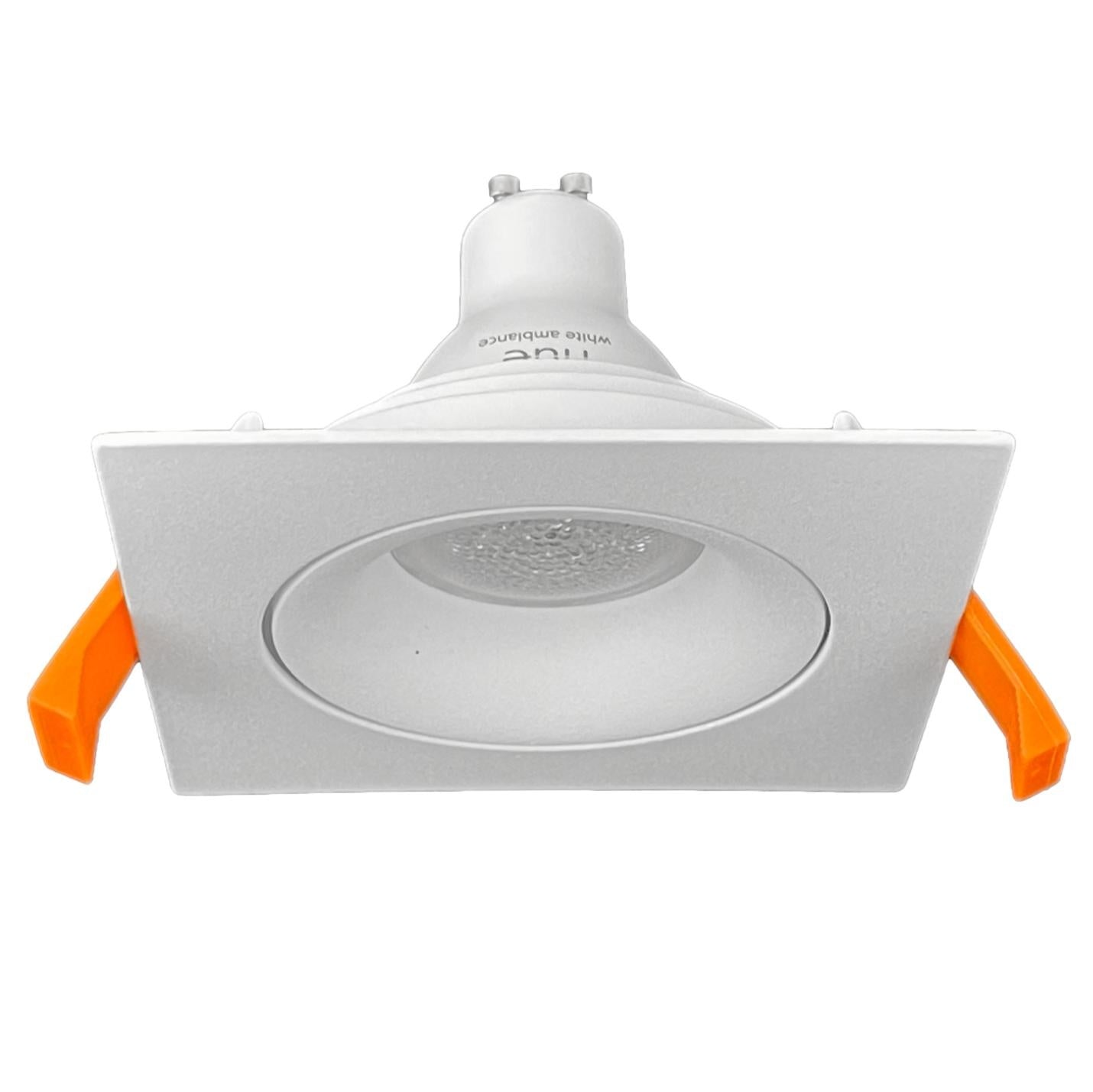 PRIME 90 vierkant GU10 - wit