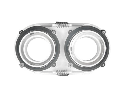 inbouwspot CAMELEO Dubbel GU10 wit