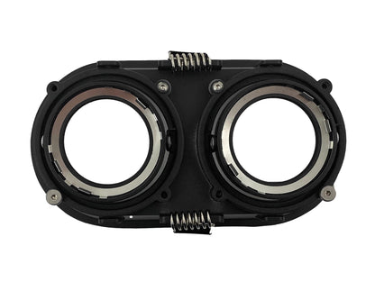 inbouwspot RONDO Dubbel GU10 zwart