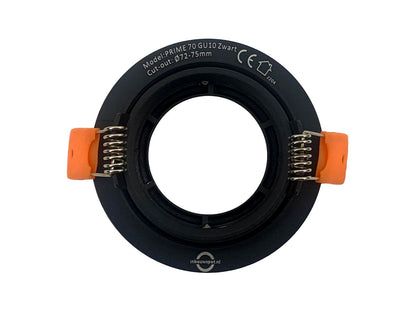 inbouwspot PRIME 70 GU10 zwart