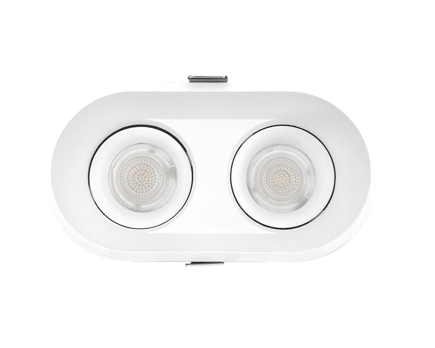 inbouwspot RONDO Dubbel GU10 wit