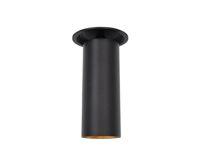 Inbouwspot SLIMM-50 zwart | goud