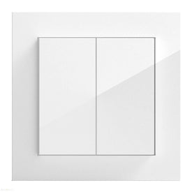 Friends of Hue switch - Senic Gira System 55 - white glossy