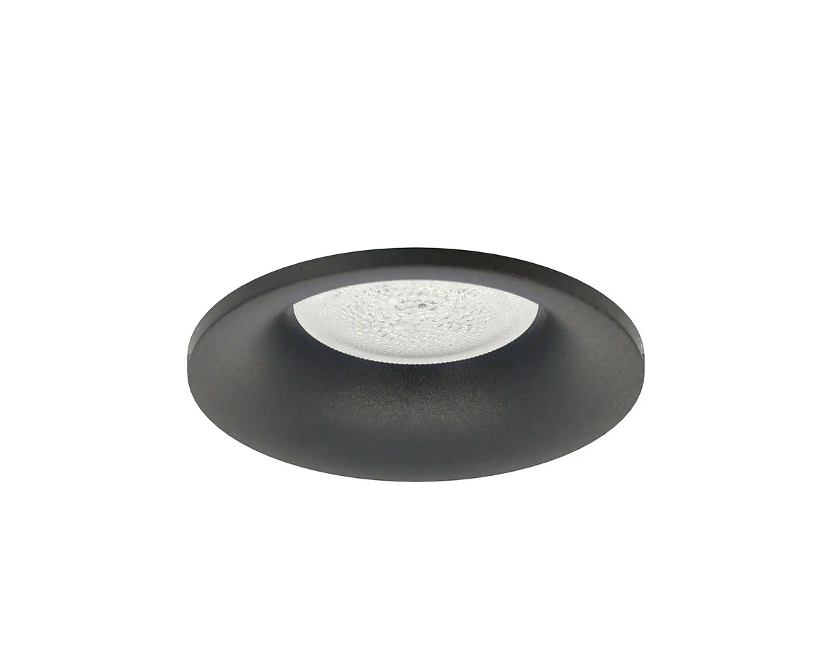 UNO 65 GU10 inbouwspot zwart
