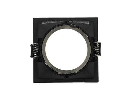 inbouwspot SQUARE GU10 zwart